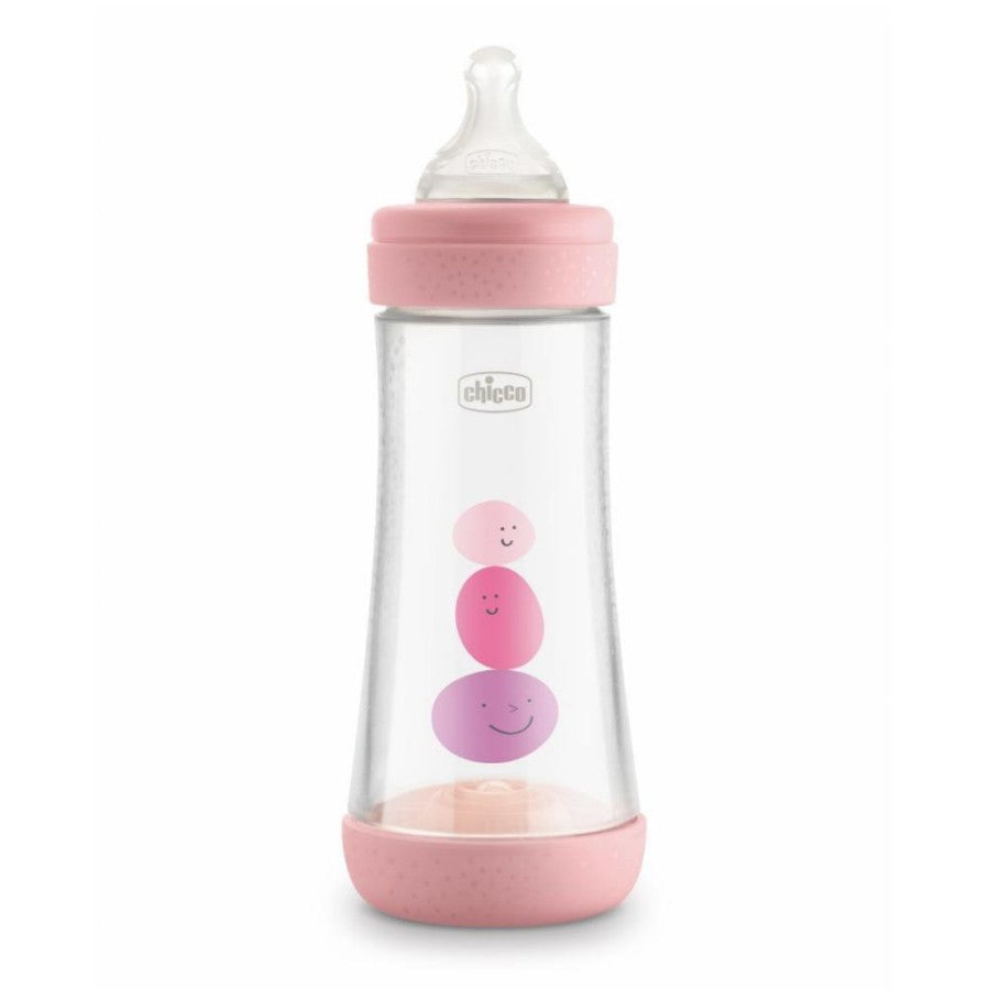CHICCO Biberon Perfect 5 3f.Sil.Girl 300ml