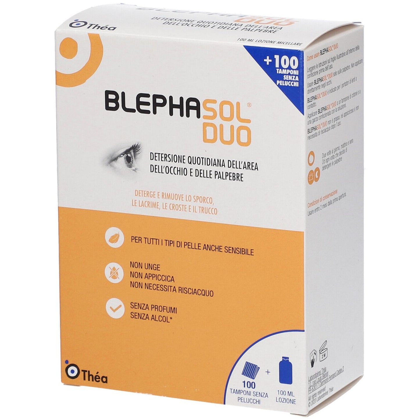 979869068 - BLEPHASOL DUO 100ML+100 GARZE