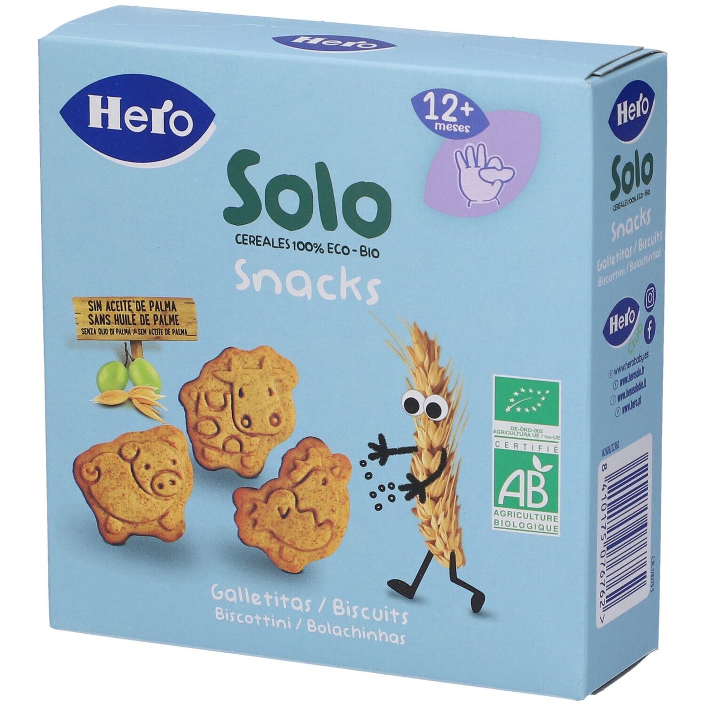 HERO SOLO BISCOTTI ANIMAL BIO