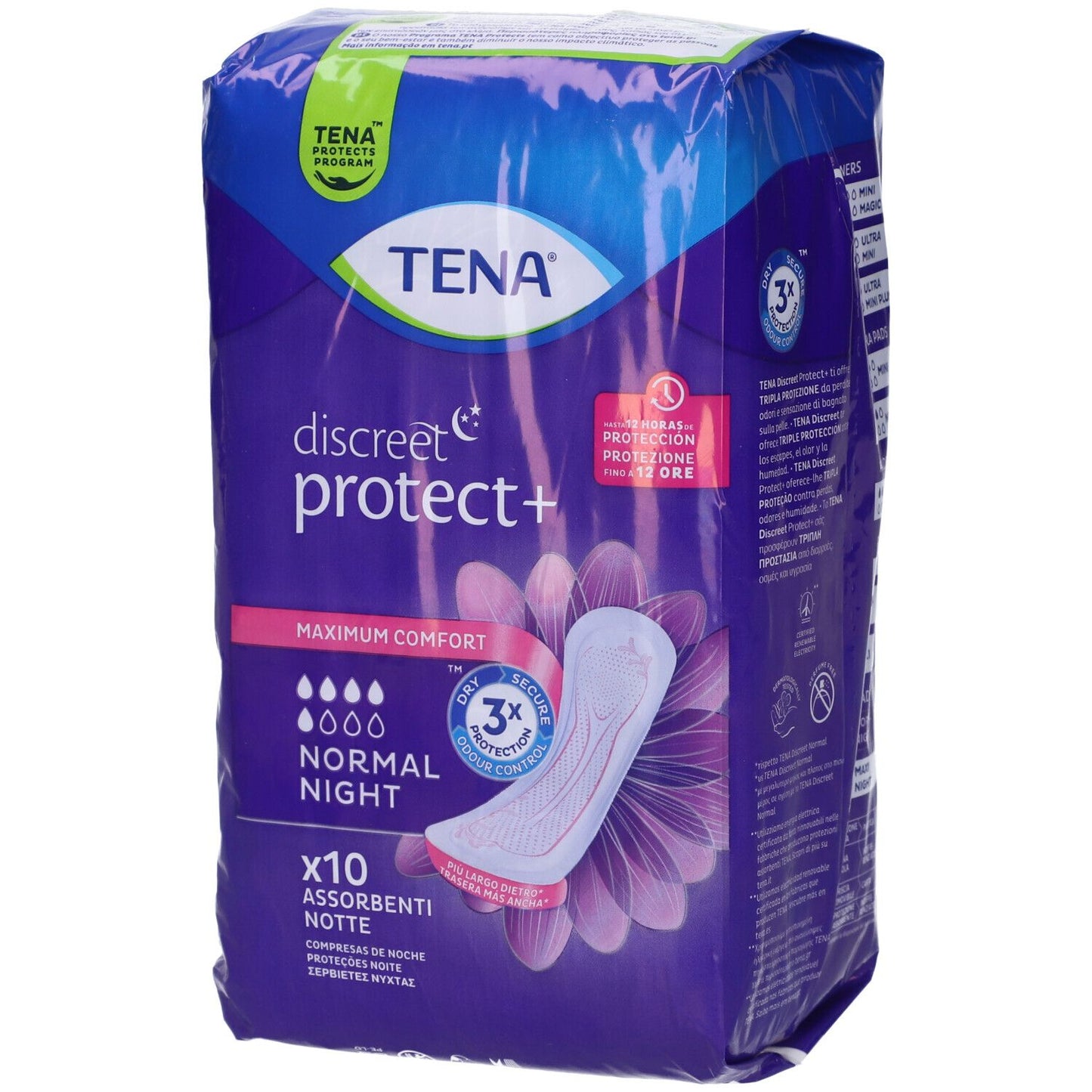 980182238 - TENA DISCREET NORMAL NIGHT10PZ