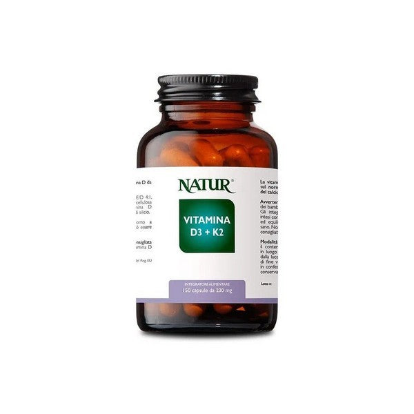 VITAMINA D3+K2 150cps Natur