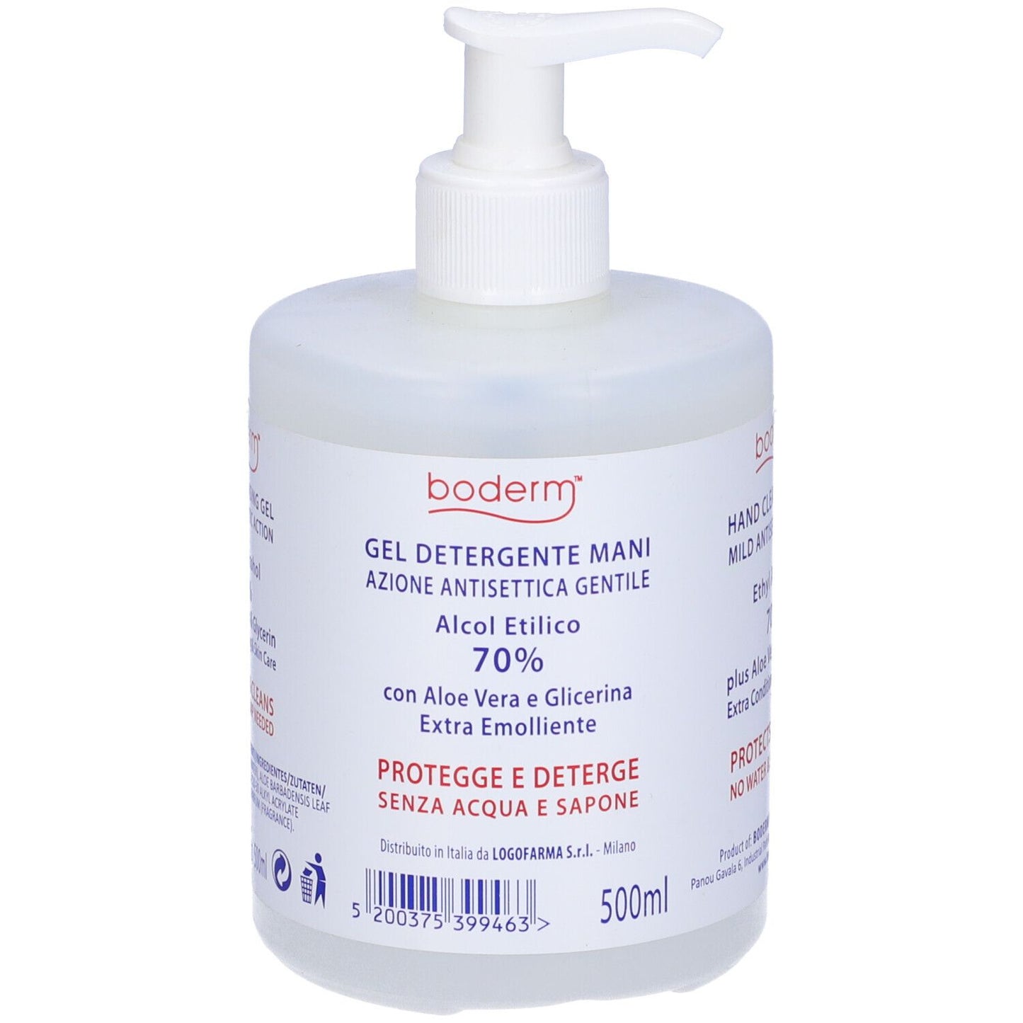 BODERM HAND Gel Disp.500ml