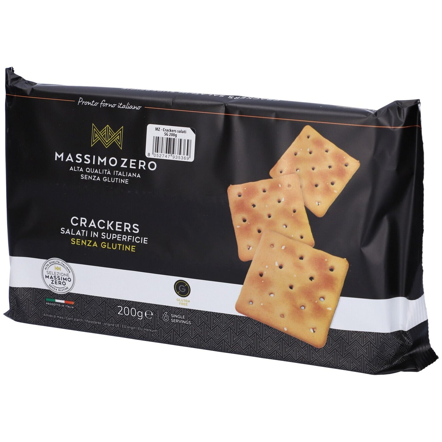MASSIMO ZERO CRACKERS SALA200G