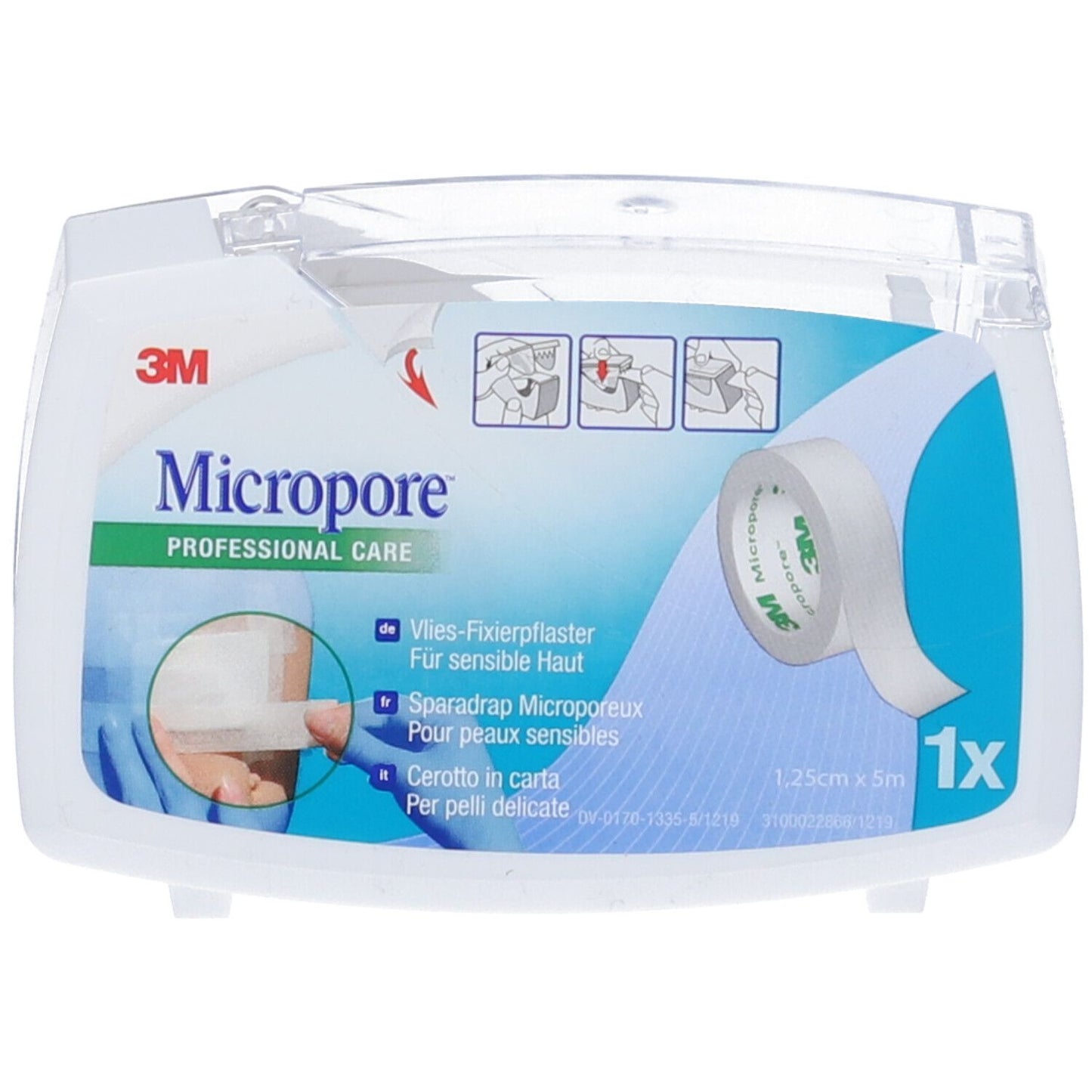 980486450 - 3M MICROPORE SURG T M5X12 5MM