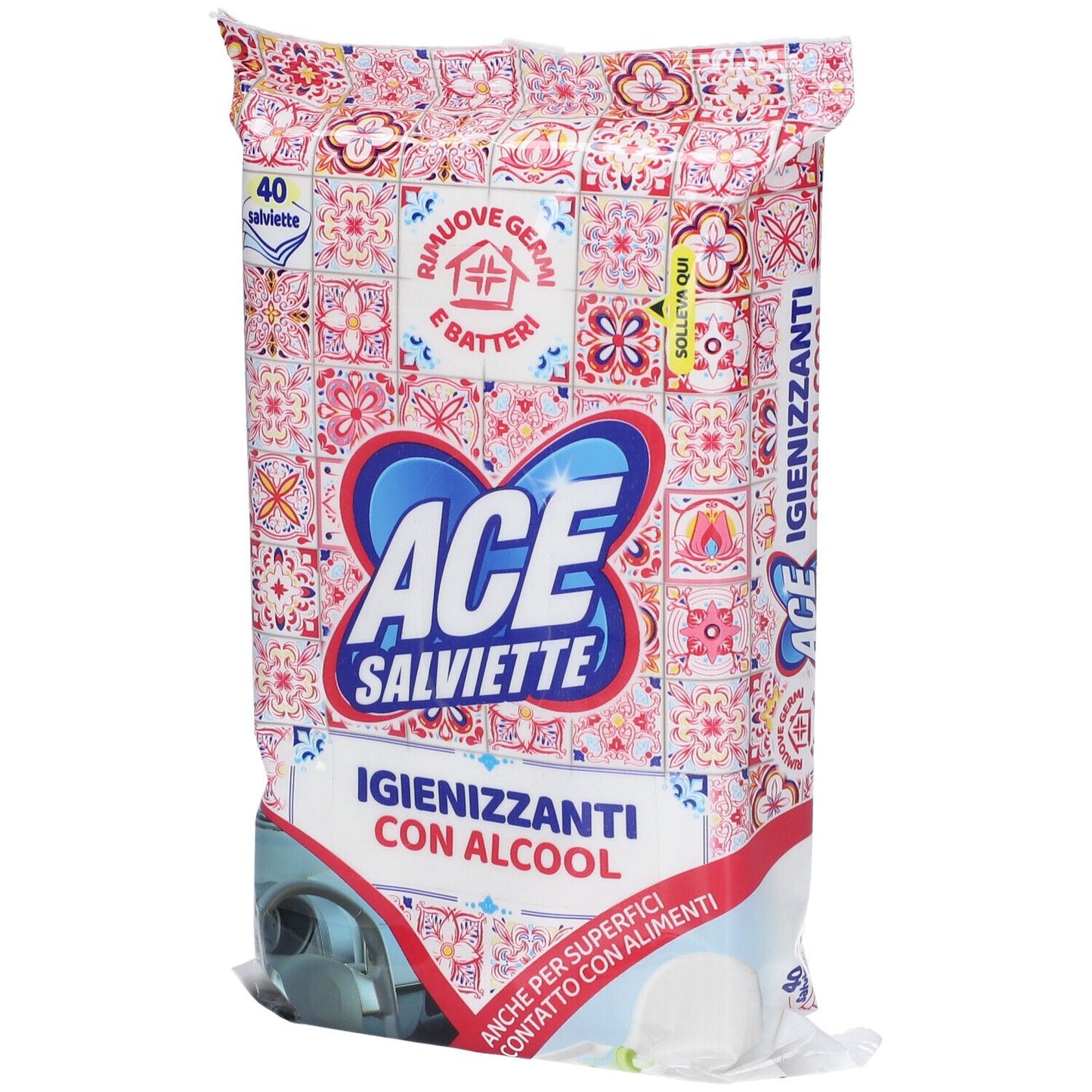 980634493 - ACE SALVIETTE IGIEN ALCOOL40PZ