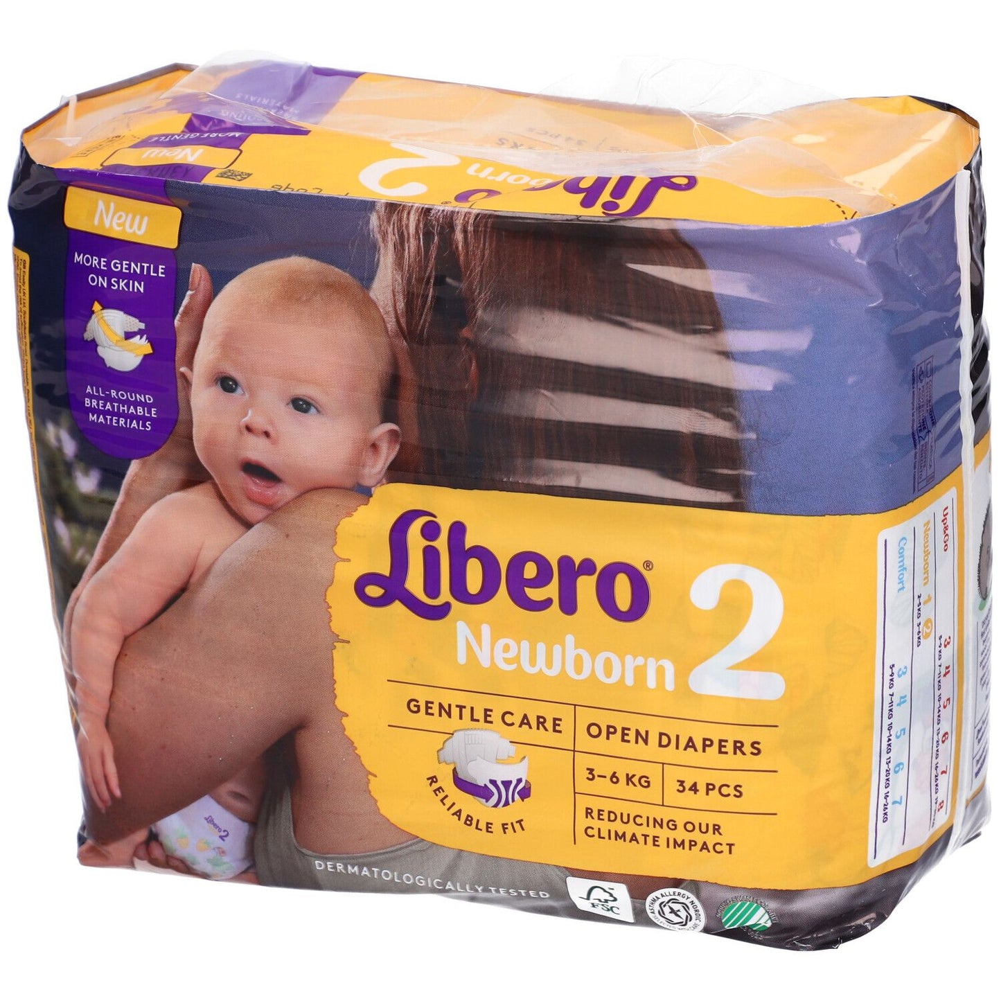 LIBERO New Born 2 3-6Kg 36pz