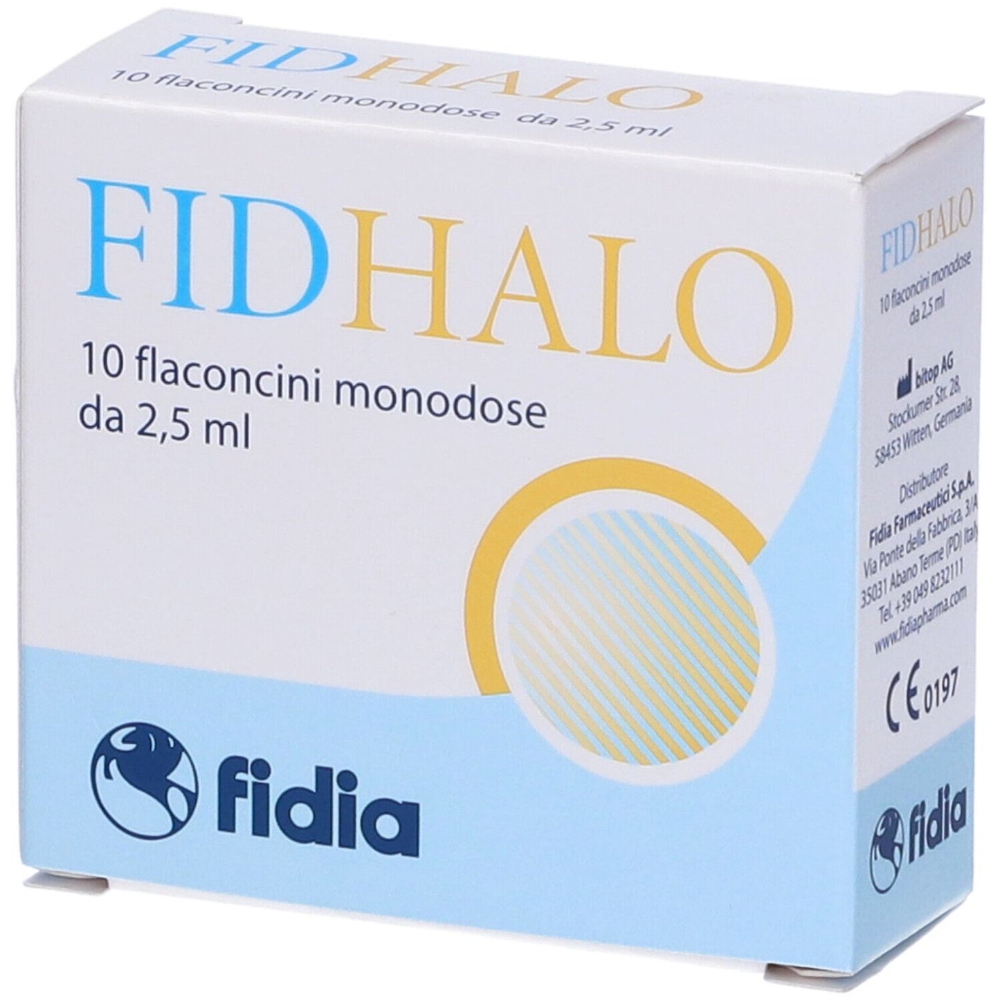 981510860 - FIDHALO 10FL MONODOSE 2,5ML