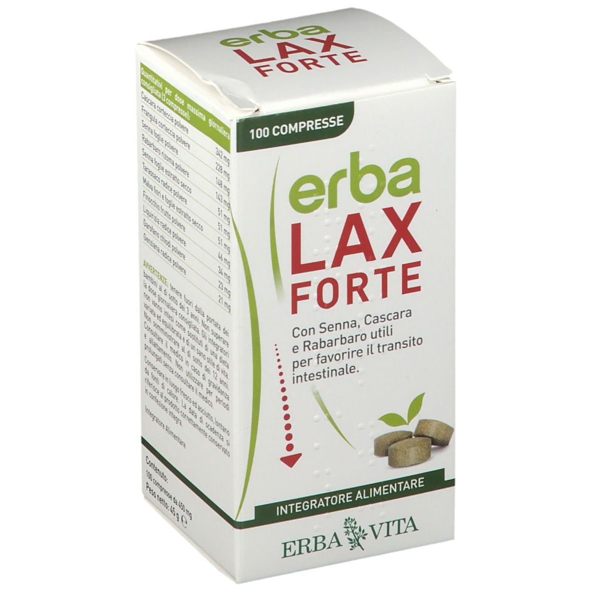 ERBALAX FORTE 100CPR