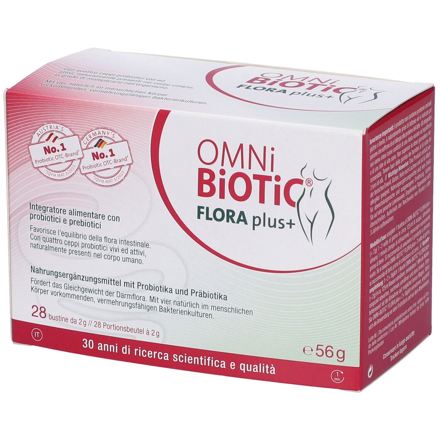 OMNI BIOTIC FLORA PLUS+ 28BUST