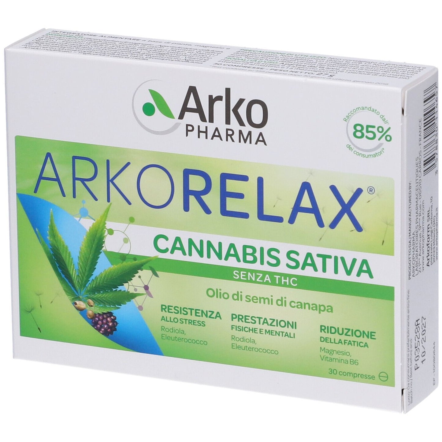 982754020 - ARKORELAX CANNABIS SATIVA30CPR