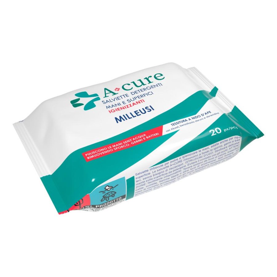 A+CURE Salviettine Igienizzanti 20pz