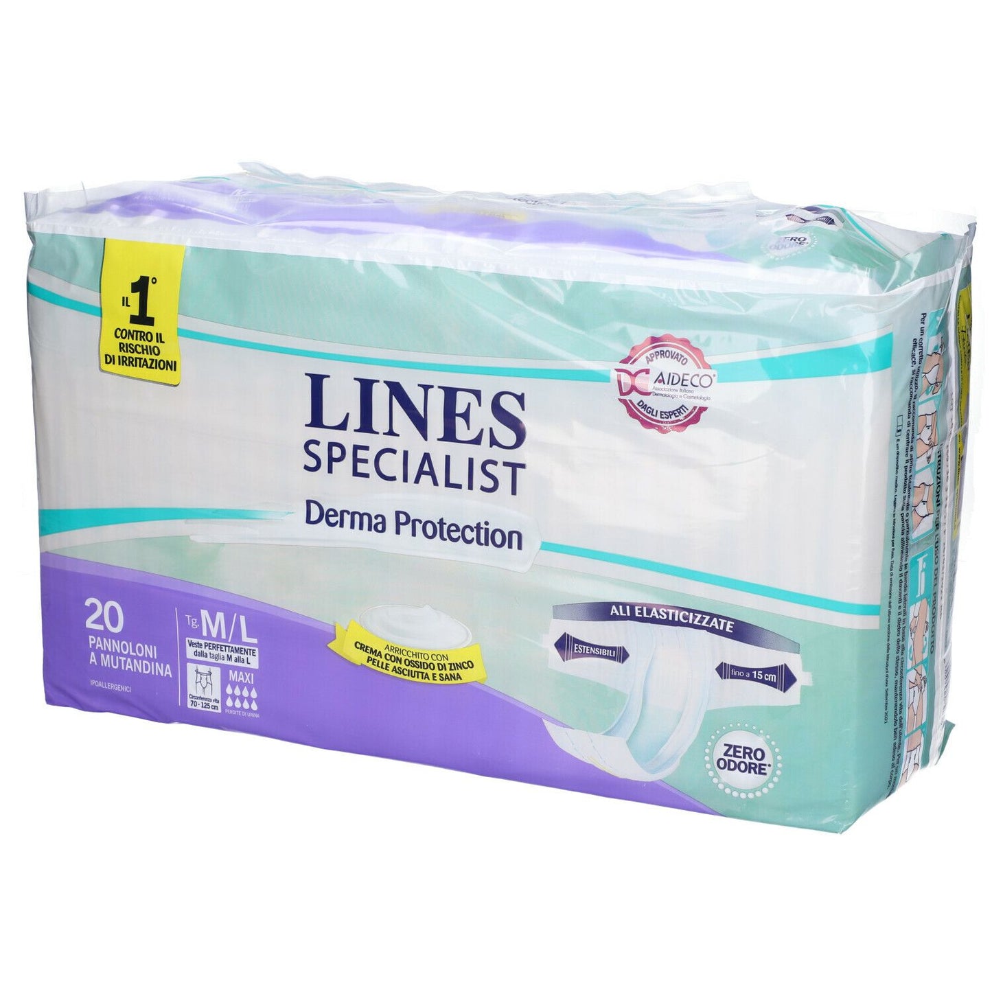 983274162 - LINES SP DERM PAN MAXI M/L20PZ