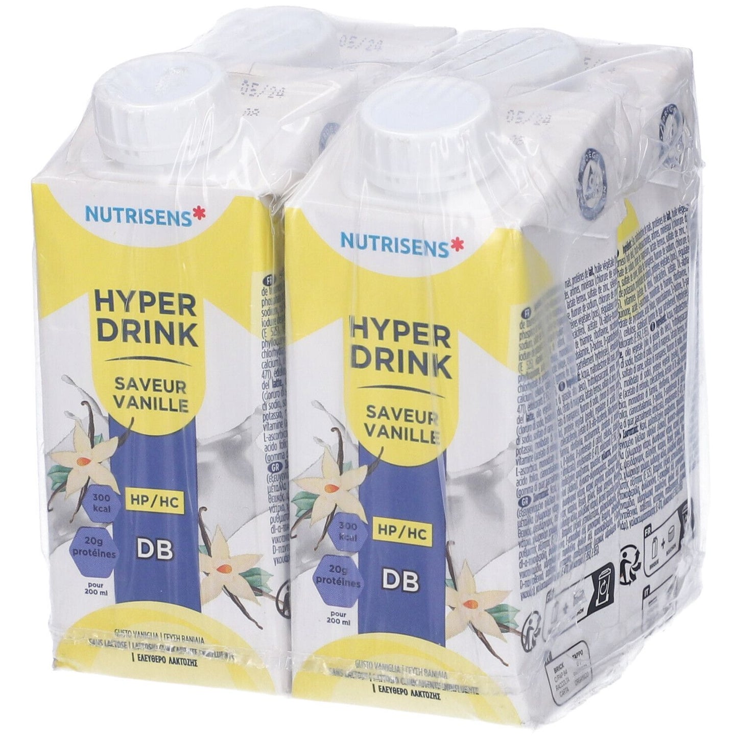 HYPERDRINK DB Vaniglia 4x200ml
