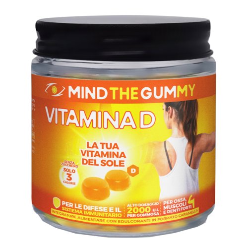 MIND THE GUMMY Vitamina D 30Past.