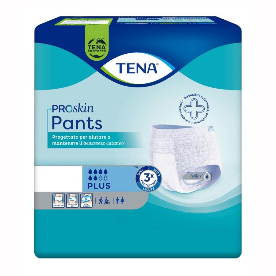 TENA PANTS Plus Pannolone S 14pz
