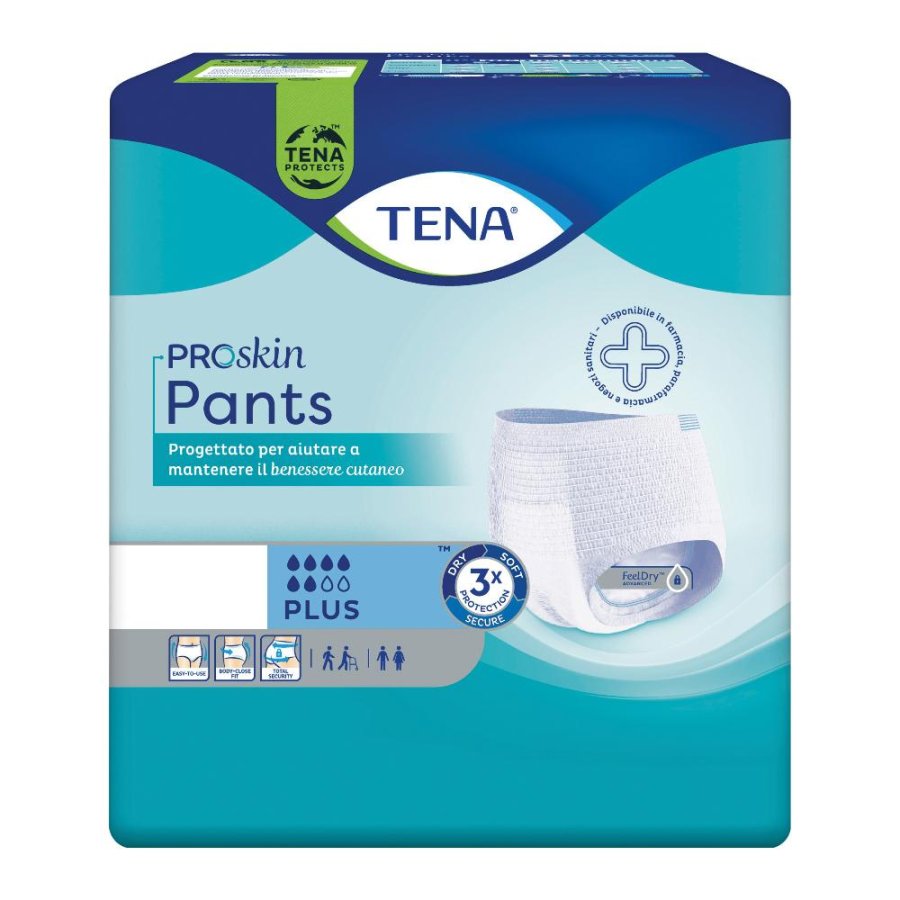 TENA PANTS Plus Pannolone XL 12pz