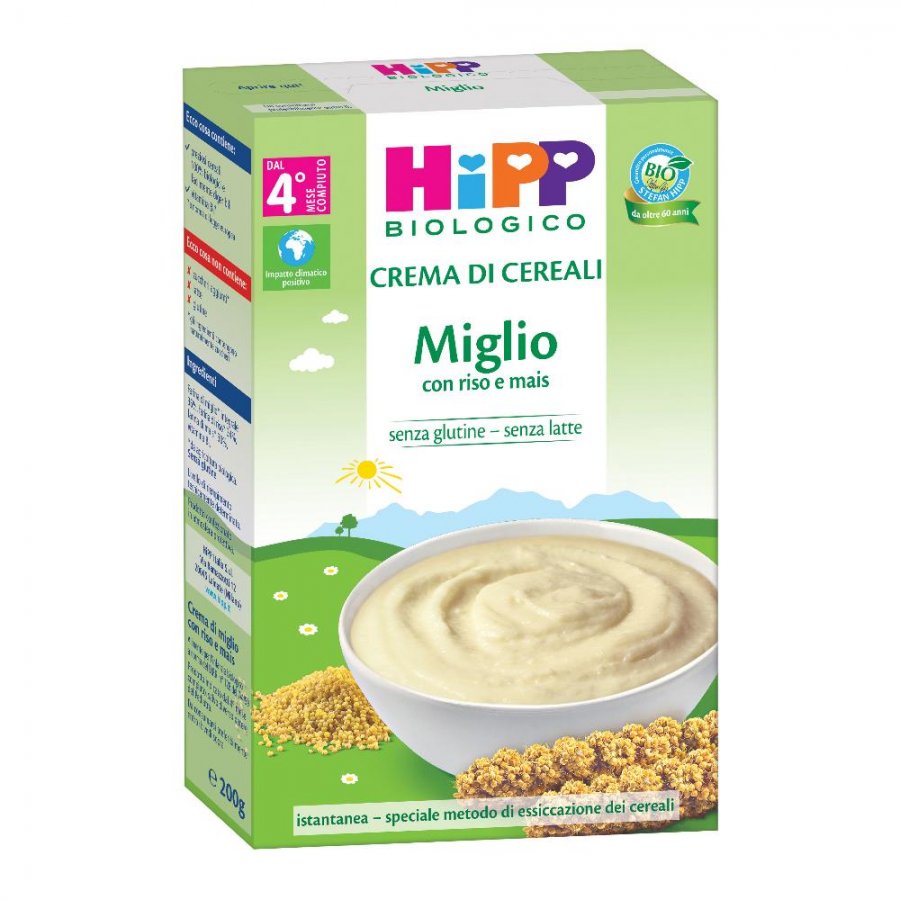 HIPP BIO CREMA CRL MIGLIO 200G