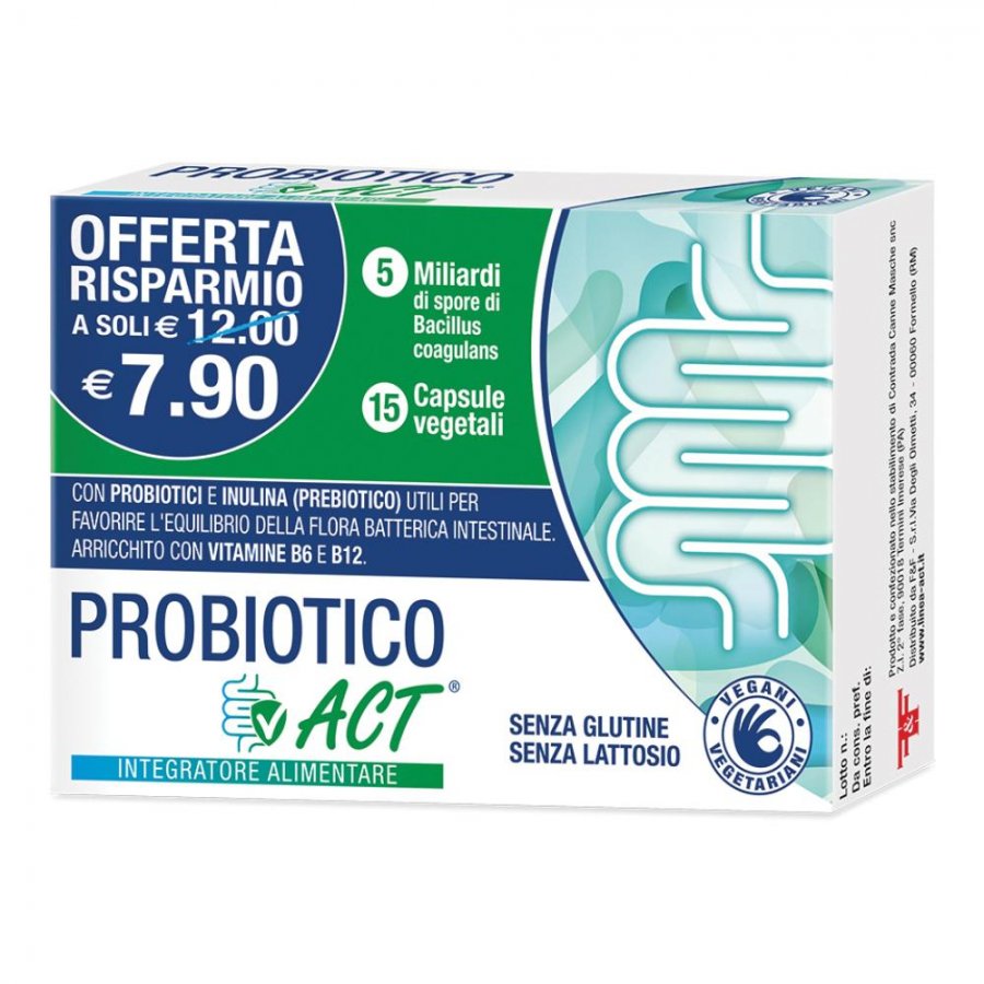 PROBIOTICO ACT 15CPS VEGETALI