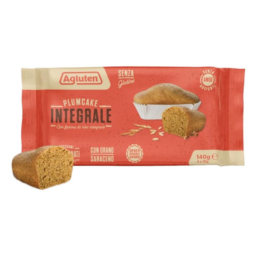 AGLUTEN Plumcake Integrale 4x35g
