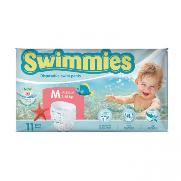 SWIMMIES PANTS SP MEDIUM 11PZ