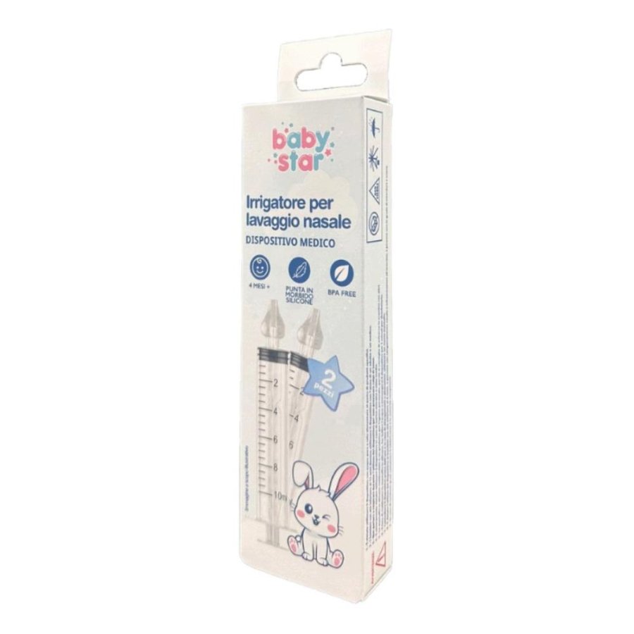 BABY STAR IRRIGATORE NASALE 2P