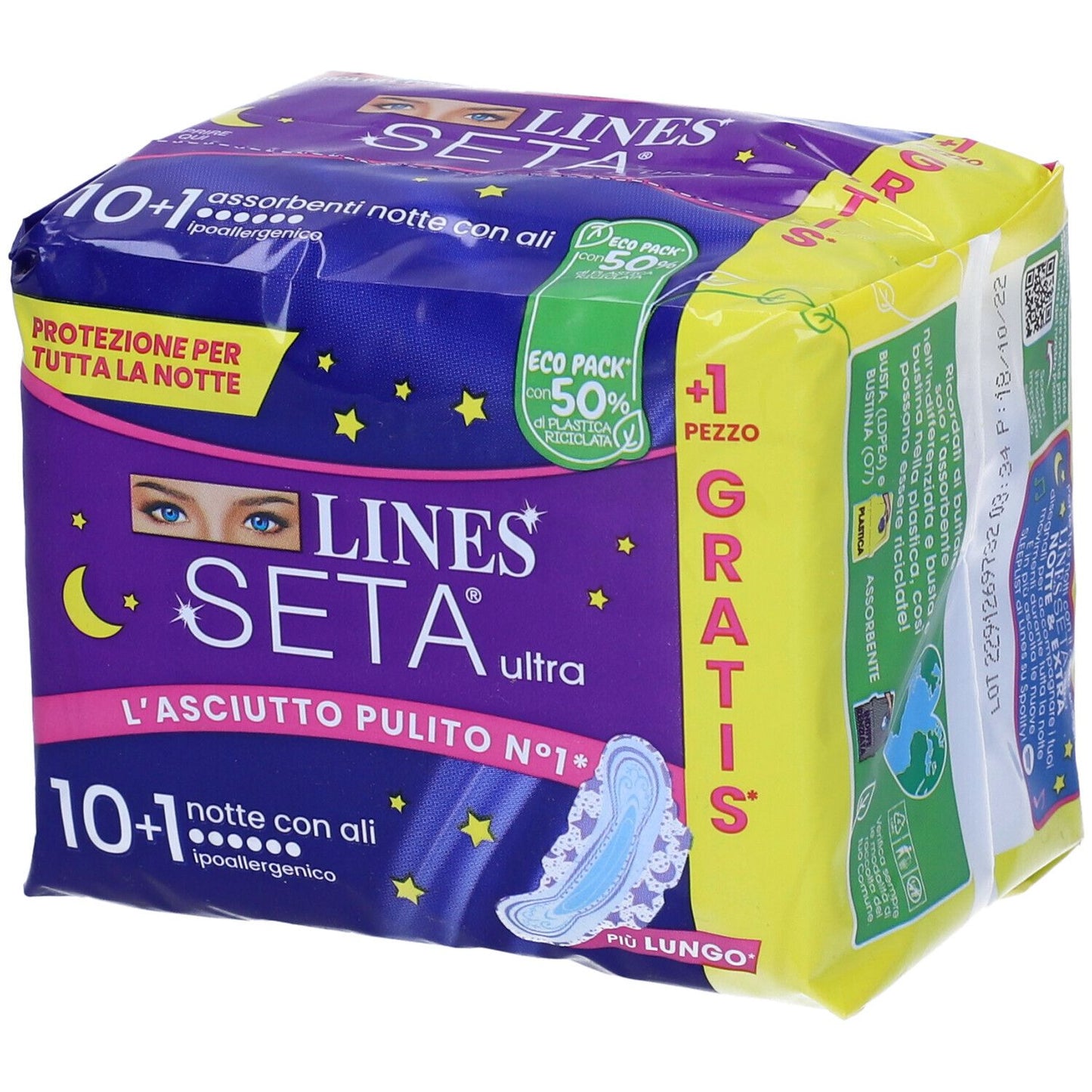 LINES SETA ULTRA NOTTE CP 10+1