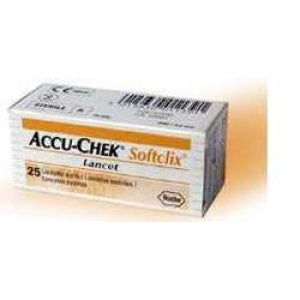 ACCUCHEK SOFTCLIX LANCET 25PZ