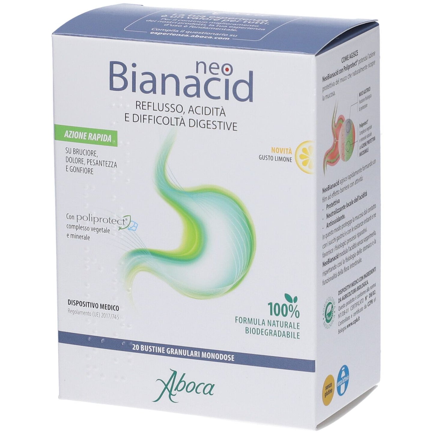 NEOBIANACID 20BUST LIMONE