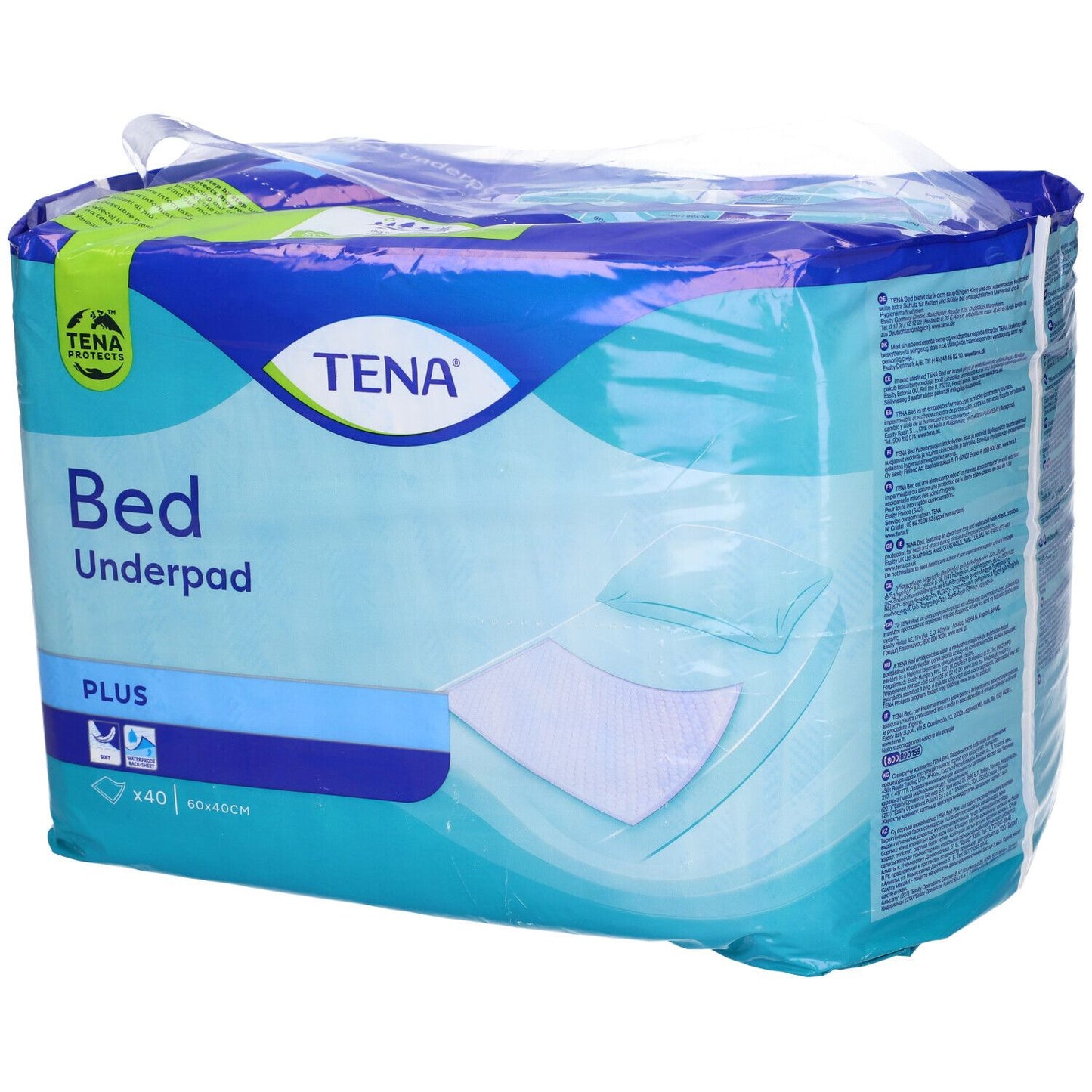 TENA BED PLUS 60X40CM 40PZ