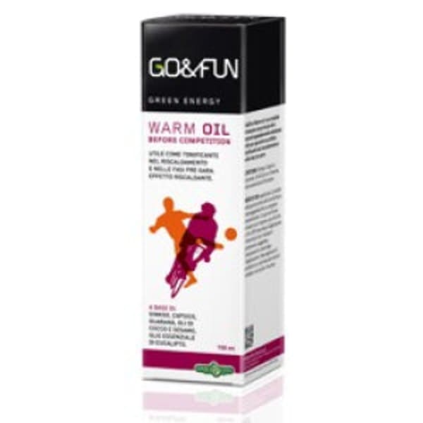 Go & Fun olio riscaldante pre-allenamento 100ml
