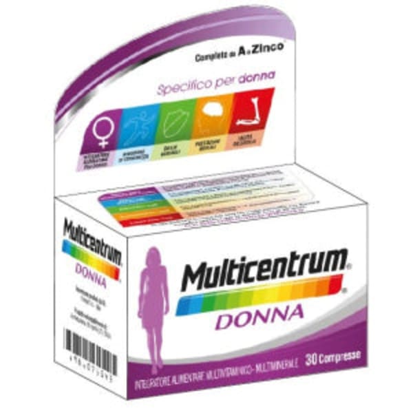 Multicentrum Donna 30 Compresse vitaminas e minerali