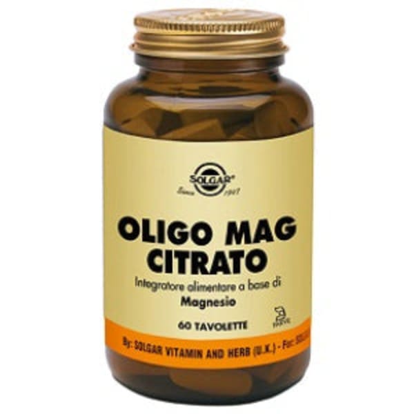 Oligo Mag Citrato 60 tavolette - Integratore di magnesio