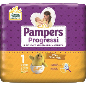 PAMPERS PROGRESSI SENS NEWBORN