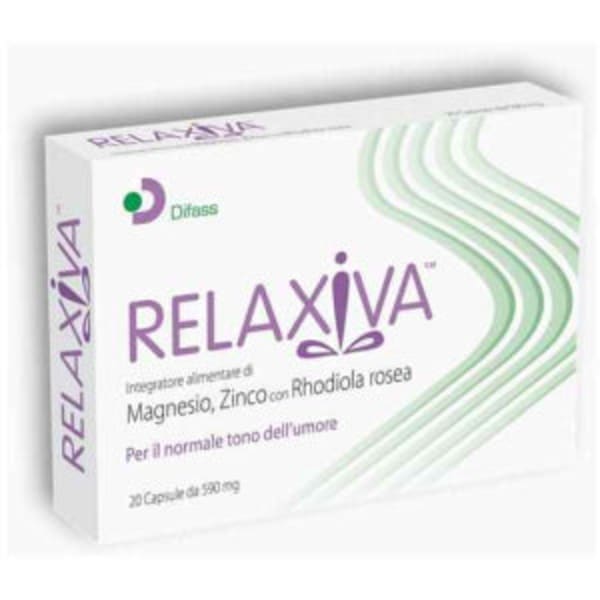 Relaxiva 20 capsule per il benessere e il relax naturale