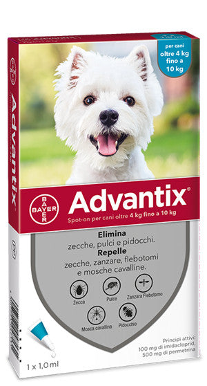 ADVANTIX SPOT ON*1PIP 1ML 4-10