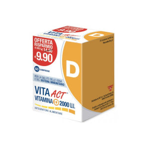 VITA ACT VIT D 2000UI 60CPR