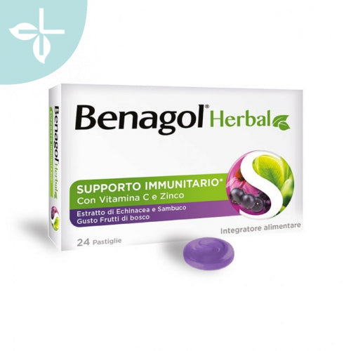 BENAGOL HERBAL MENTA CIL24PAST