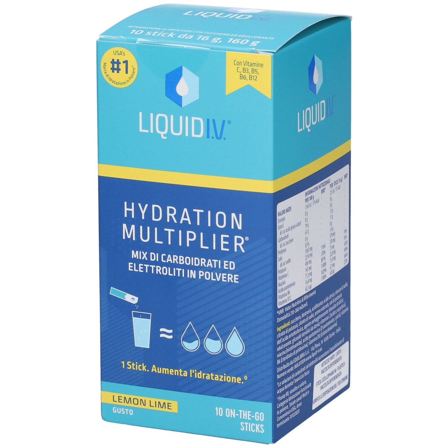 EQUILIBRA HYDRATION LIM10STICK