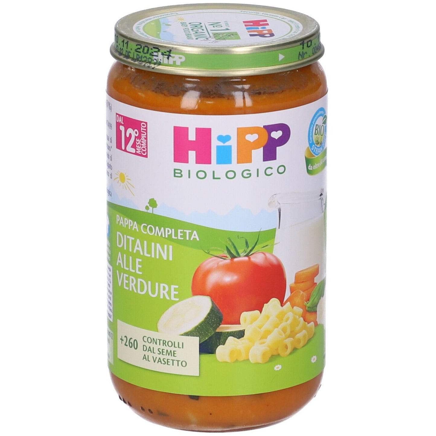 HIPP BIO DITALINI VERDURE 250G