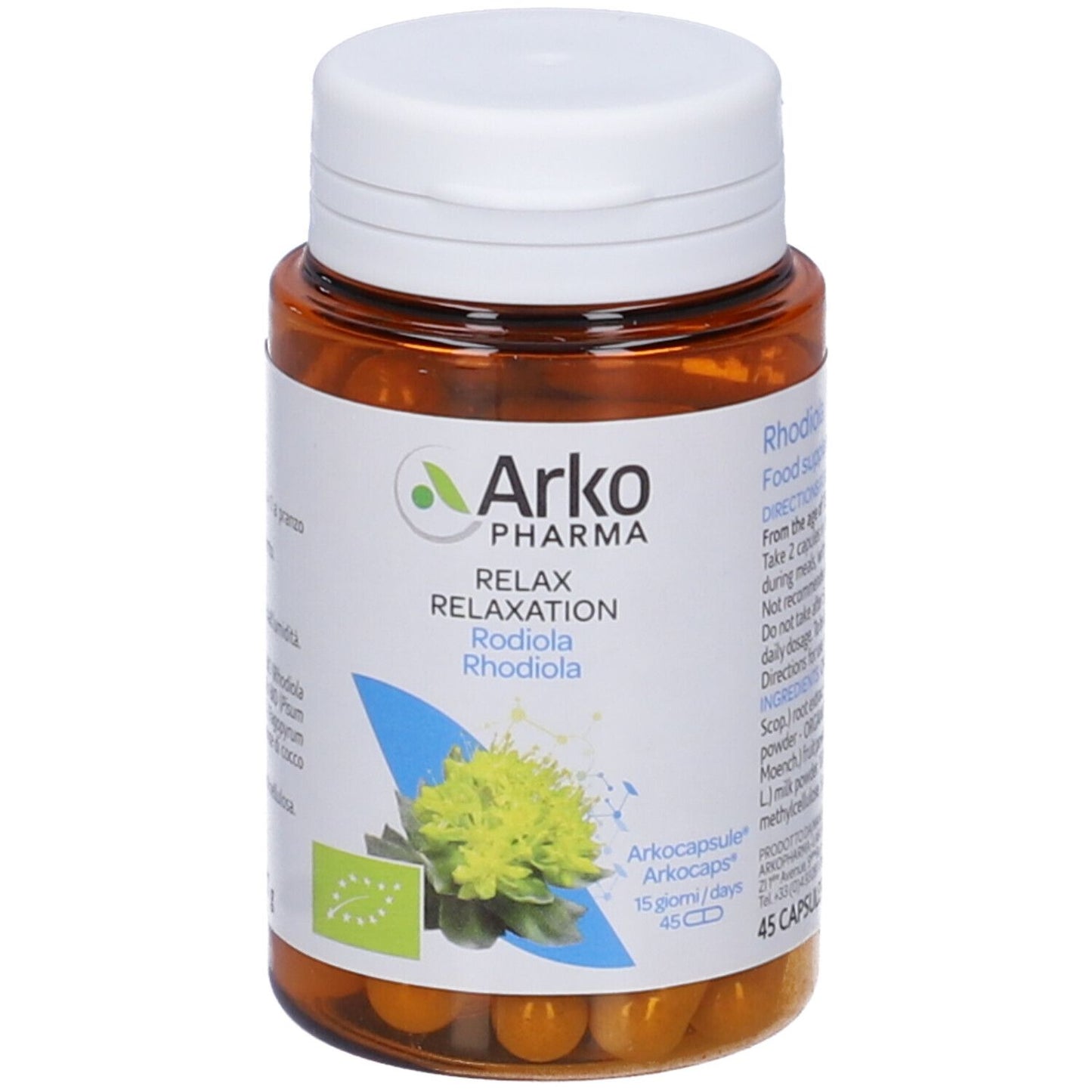 RODIOLA 45CPS BIO N/F ARKOFARM