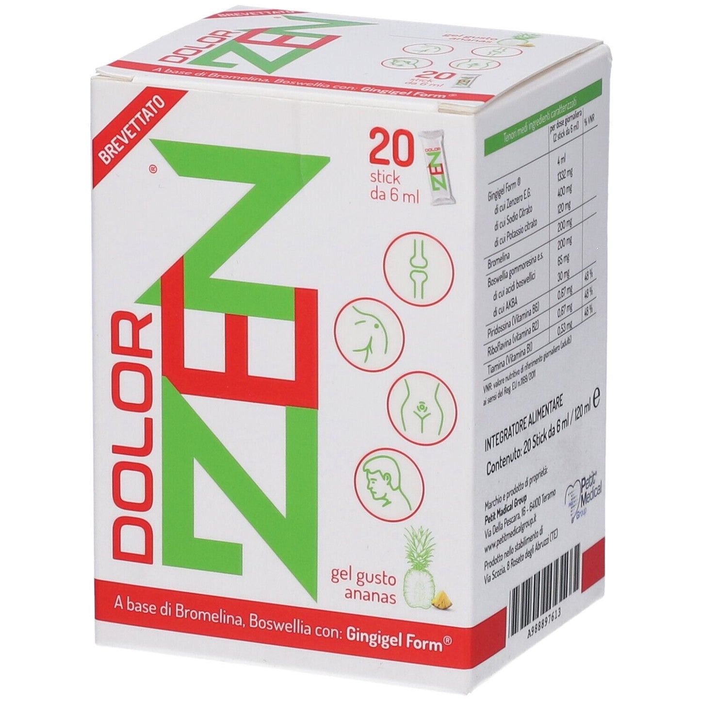 DOLOR ZEN 20STICK PACK