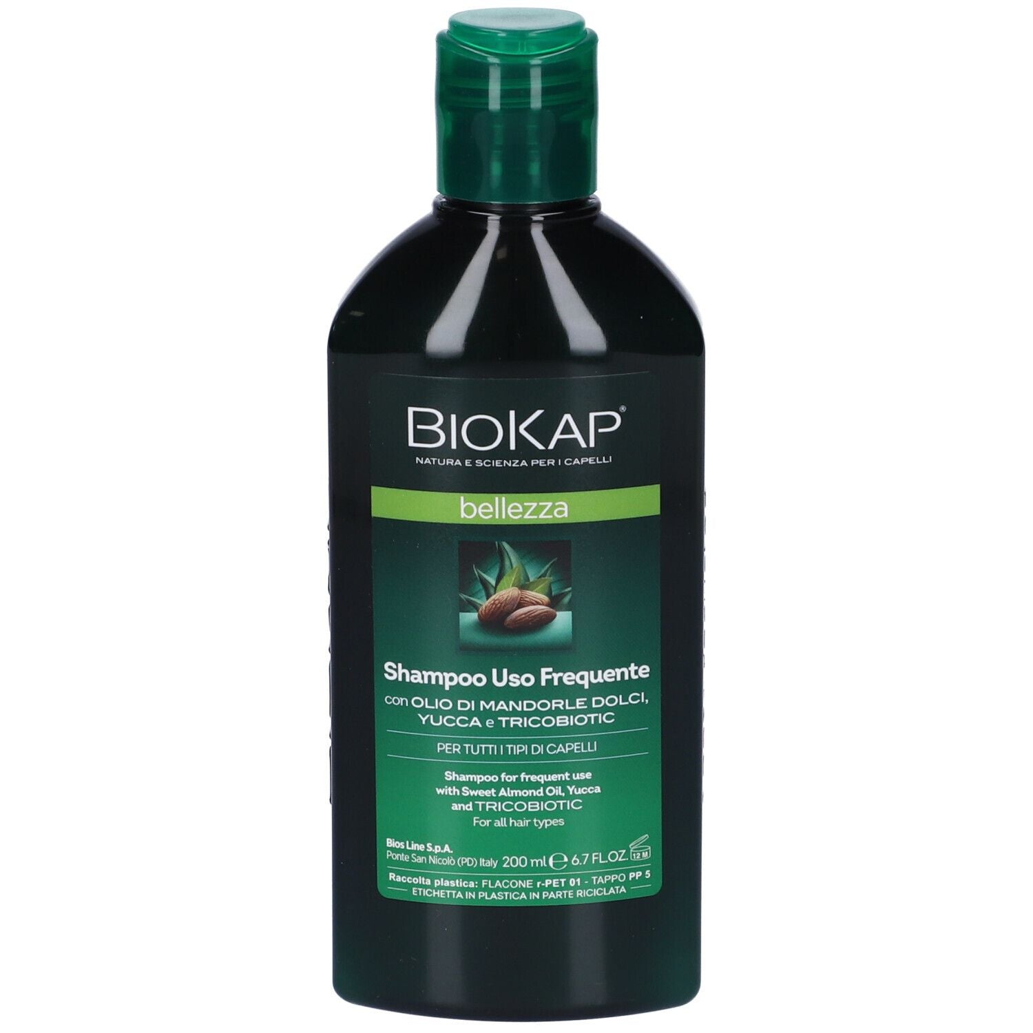 BIOKAP B SHAMPOO USO FREQ 200M