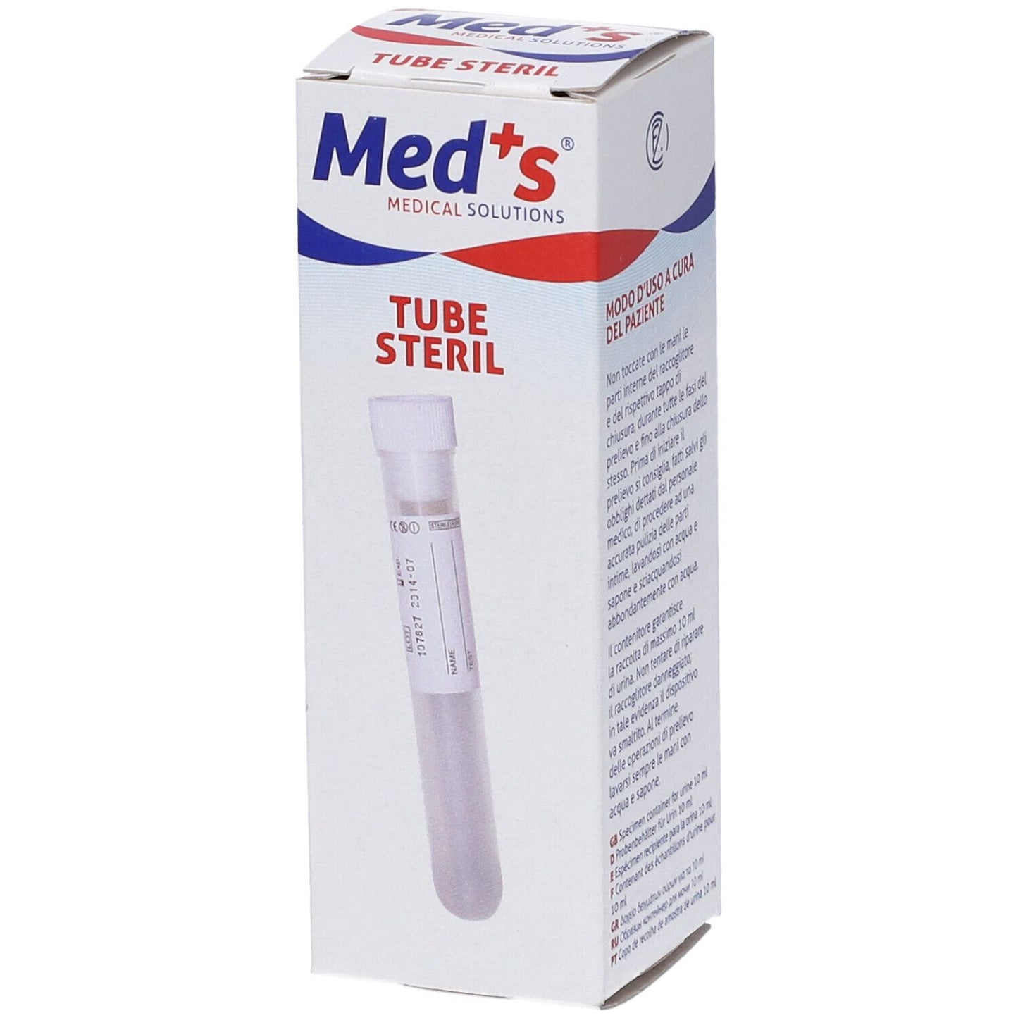 PROVETTE URIN STER 10ML C/AST