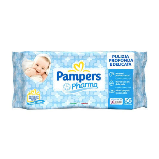 PAMPERS PHARMA SALVIETTE 56PZ