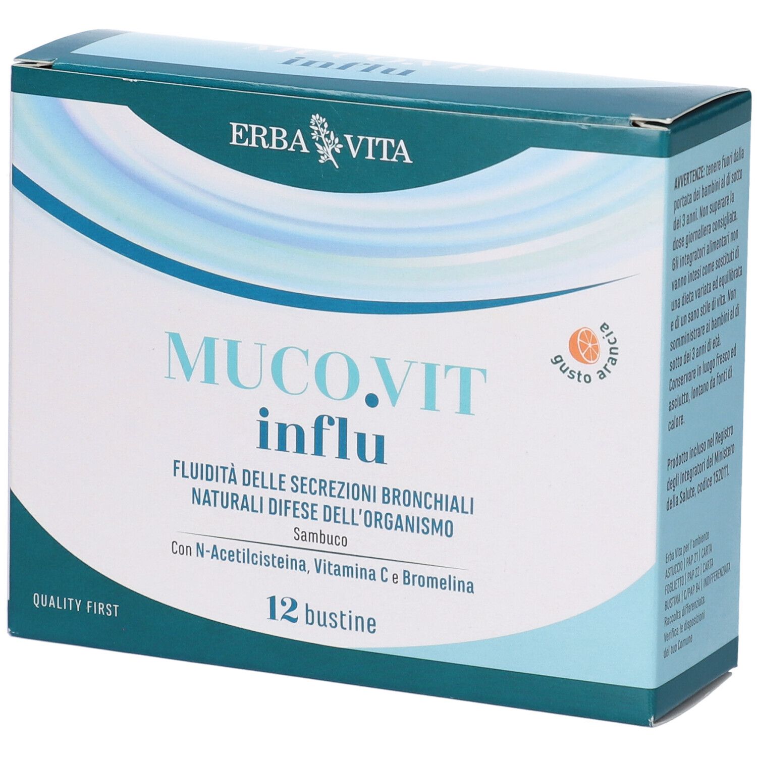 MUCOVIT INFLU 12BUST