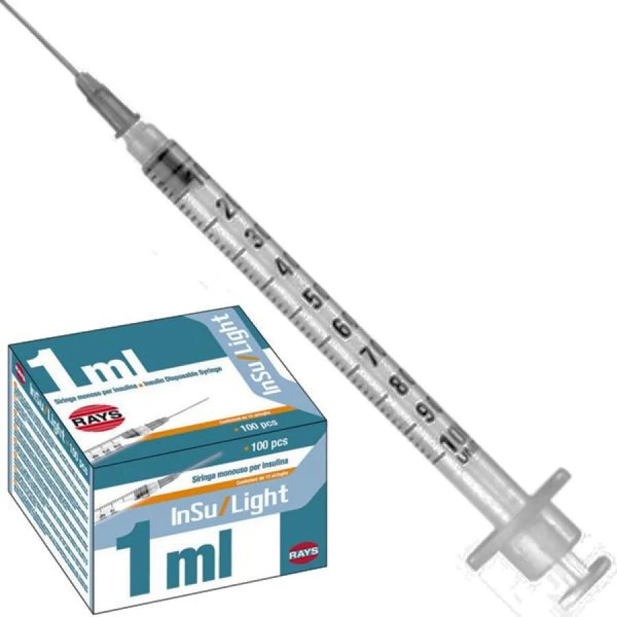 SIRINGA 1ML AGO G25 LS 100PZ