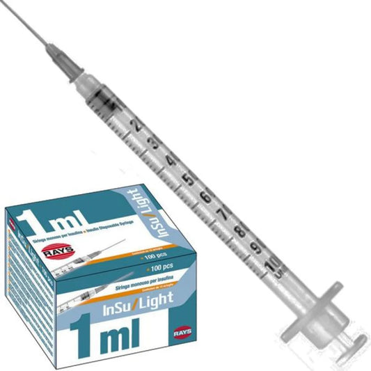 SIRINGA 1ML AGO G25 LS 100PZ