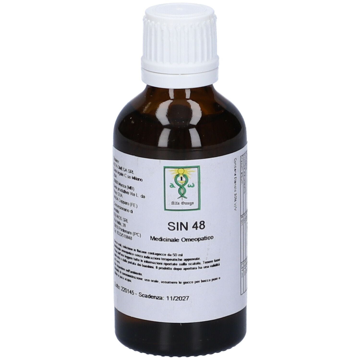 SIN 48 50ML GTT ALFAOM