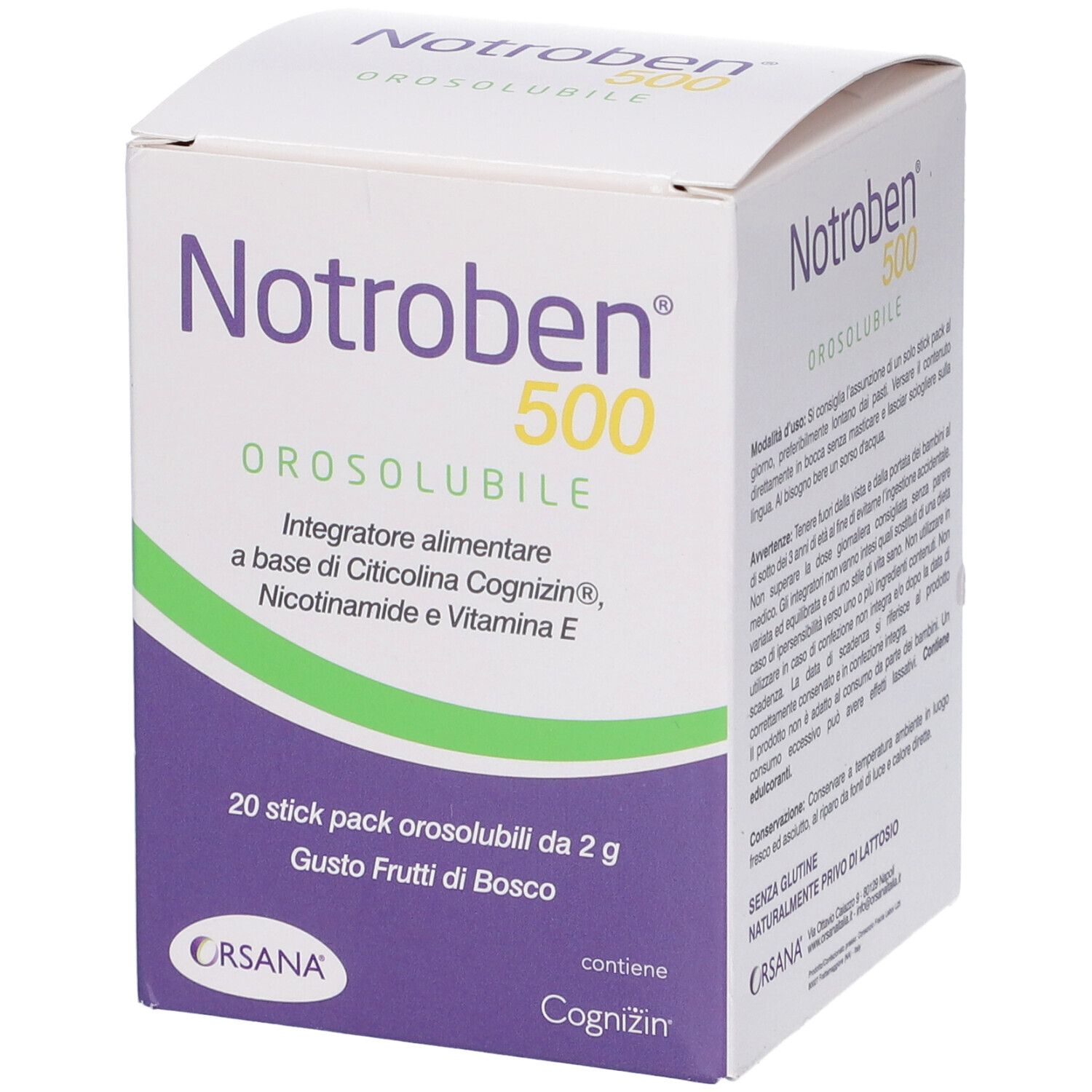 NOTROBEN 500 20STICK PACK OROS