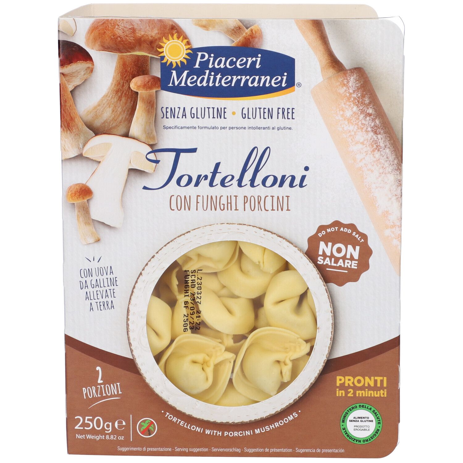 PIACERI MEDIT TORTELLONI FUNGH